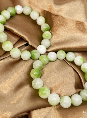 天然玉石海蓝宝新中式原创手链