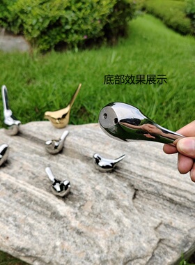 不锈钢铸造小鸟鸽子抽象艺术装