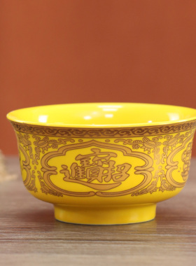 陶瓷小供碗供水碗佛前汤碗斋饭碗