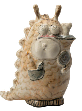 手作陶瓷小怪兽恐龙儿童房摆件