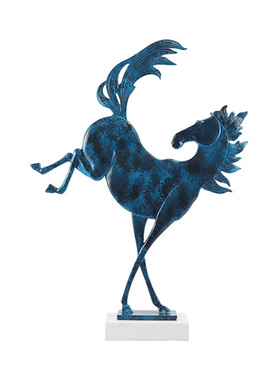 简约现代风抽象艺术博古架装饰品