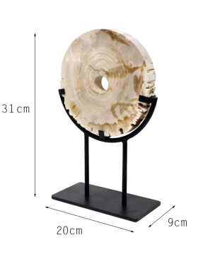 新中式风玄关柜设计师天然工艺品