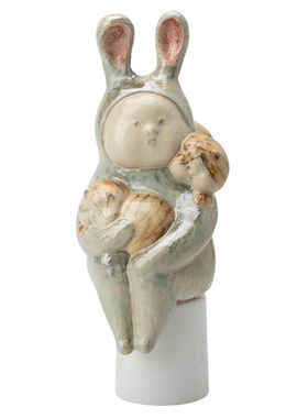 儿童房可爱卡通手绘陶瓷摆件