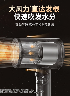 永日蓝光可折叠家用吹风机