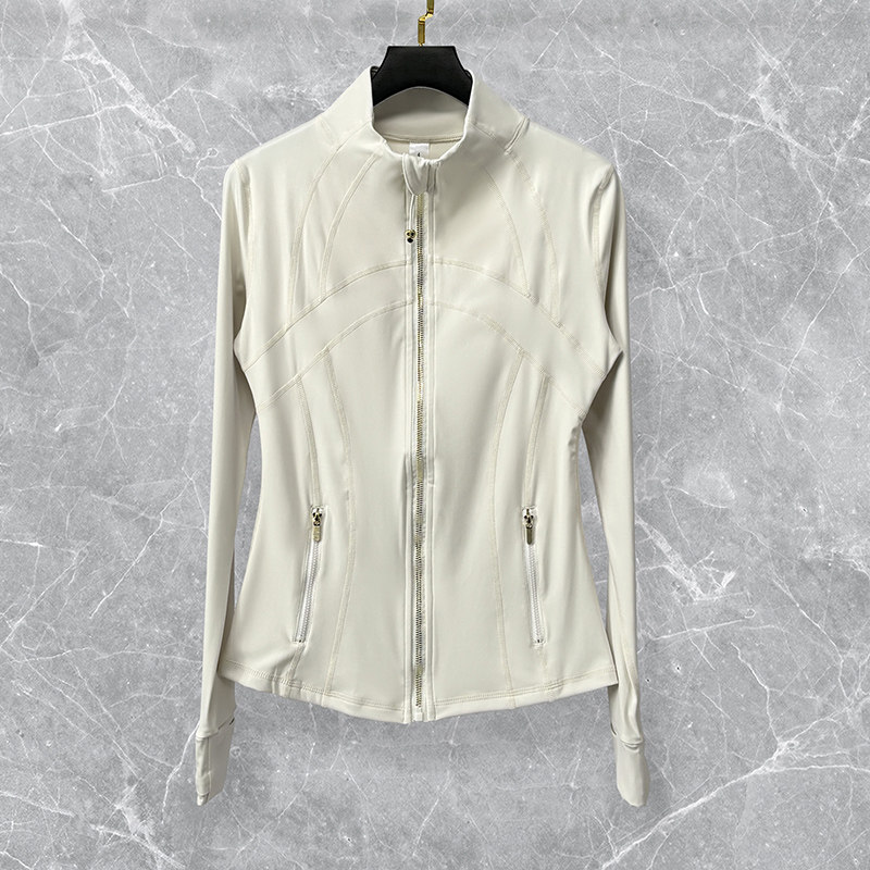 LULU同款暮色玫瑰金拉链瑜伽服运动外套女秋冬健身房跑步长袖上衣,淘宝优惠券,粉丝福利购,淘宝优惠卷