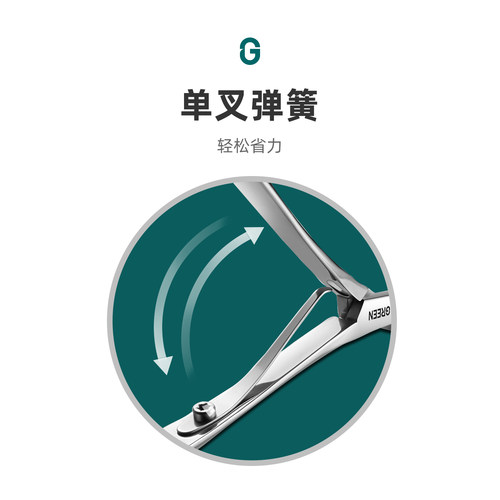 MR.GREEN死皮剪去死皮倒刺修指甲美甲店用专业死皮钳斜刀工具 - 图1
