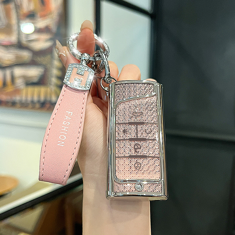 车钥匙套专用广汽传祺m8领秀m6pro传奇gs4plus男士gs8扣gs5老ga6 - 图1