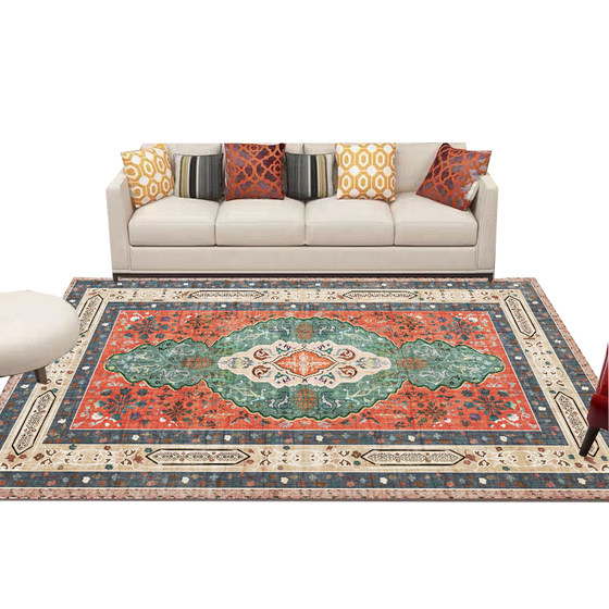 Clearance foreign trade carpet living room bedroom American retro style
