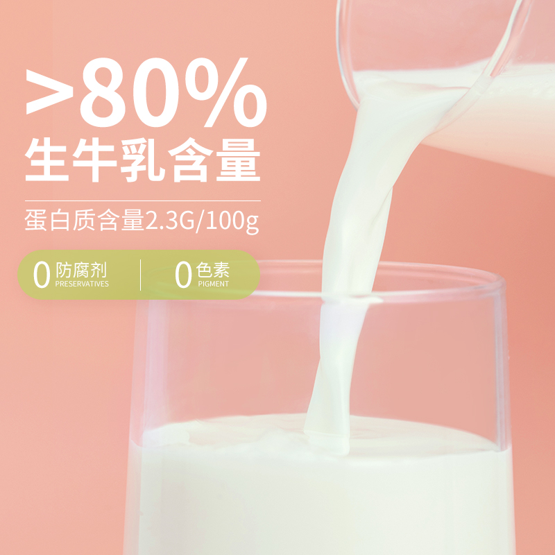 牧心田牛奶香蕉西瓜哈密瓜草莓牛奶生牛乳早餐奶 - 图3