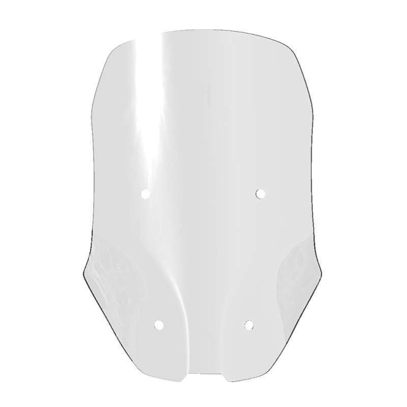 骑仕牛适用于升仕368G前挡风玻璃专用改装加高透明风挡挡雨板配件 - 图3