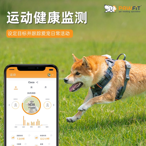 英国PAWFIT宠物定位器狗猫咪防丢语音召回gps追踪防丢运动监测 - 图3