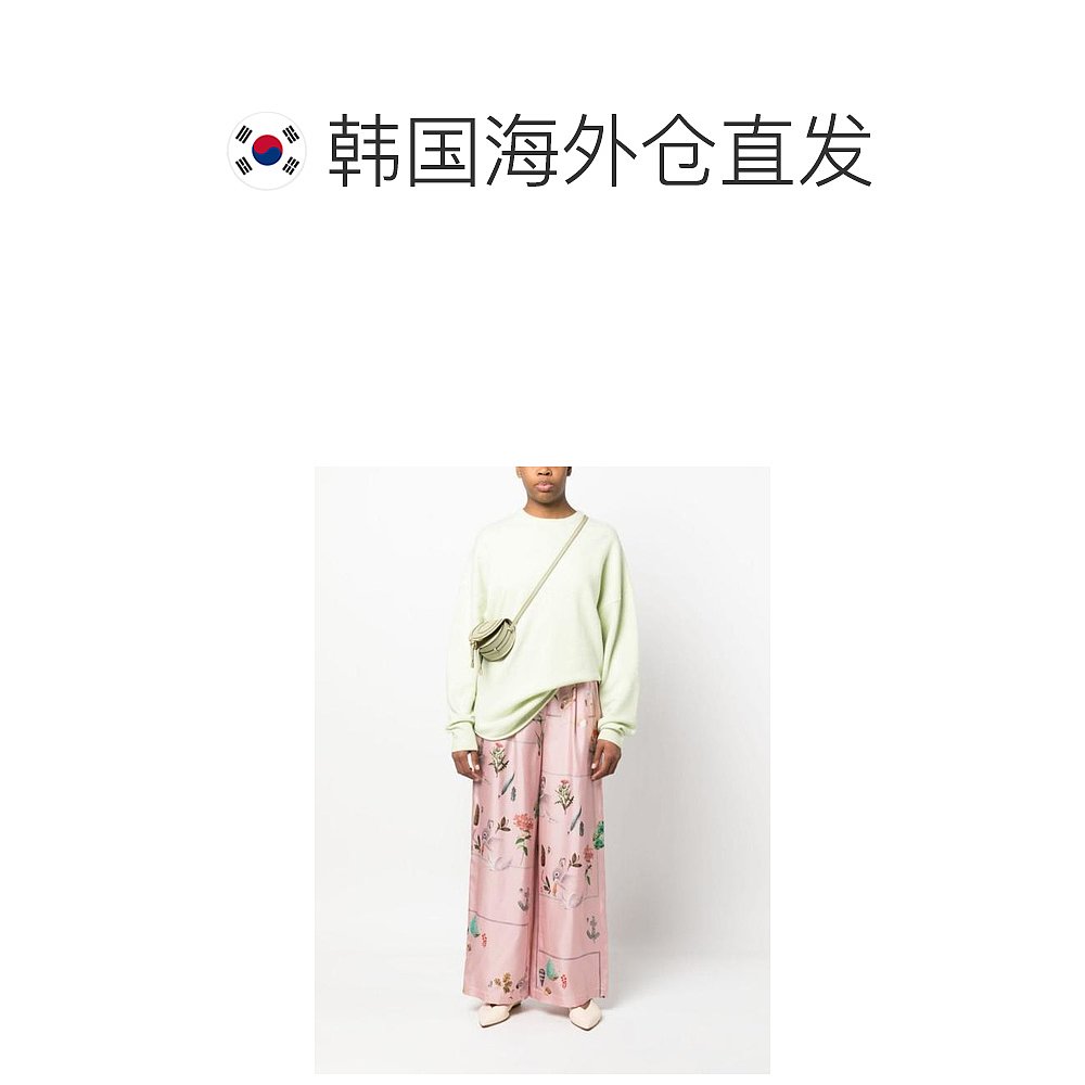 韩国直邮LANVIN23SS短裤女RWTRY0075611P23 50PINK - 图1