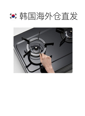 韩国直邮Rinnai林内家用厨房用两火用煤气电磁炉INCP2032WJ