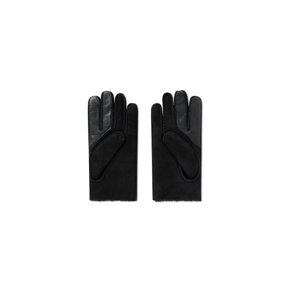 韩国直邮UGG 21696BLKWHIPSTITCH SHEEPSKIN GLOVE (M) - BLACK手 - 图0