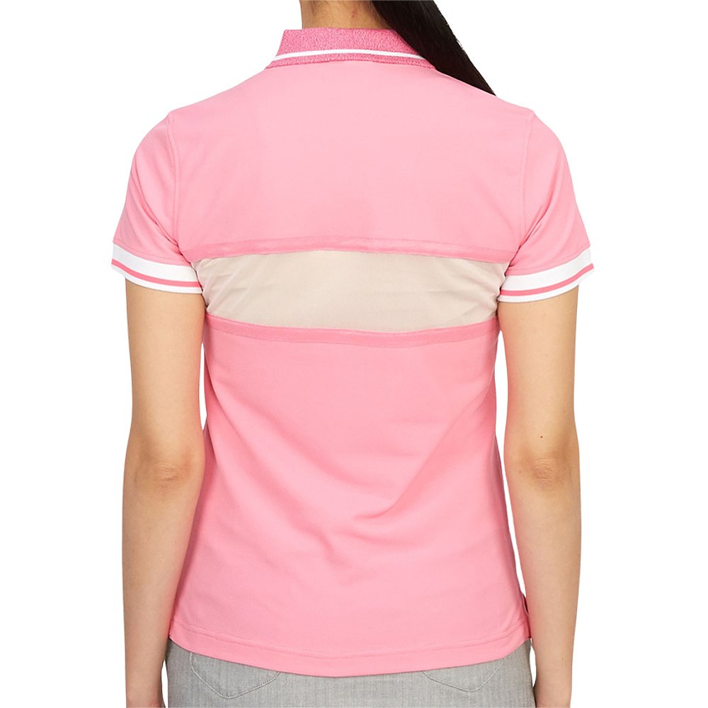 1h可退 韩国直邮MARK & LONA MLW 3B AP08 PINK 女士 半袖T恤衫 - 图2