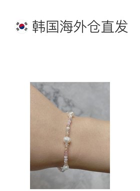 韩国直邮Rita Monica 手链301341392 Pink Bead Pearl Bracelet