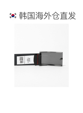 韩国直邮HUGO BOSS 标志牌扣皮带（50541176-001） 腰带