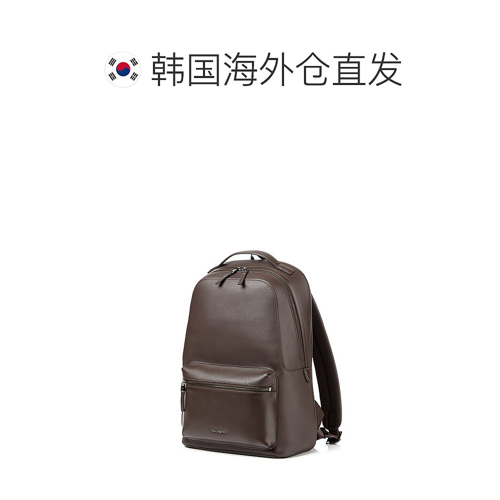 韩国直邮Samsonite 男士包袋 新秀丽 SUNFIRE 背包 深色 巧克力色 - 图1