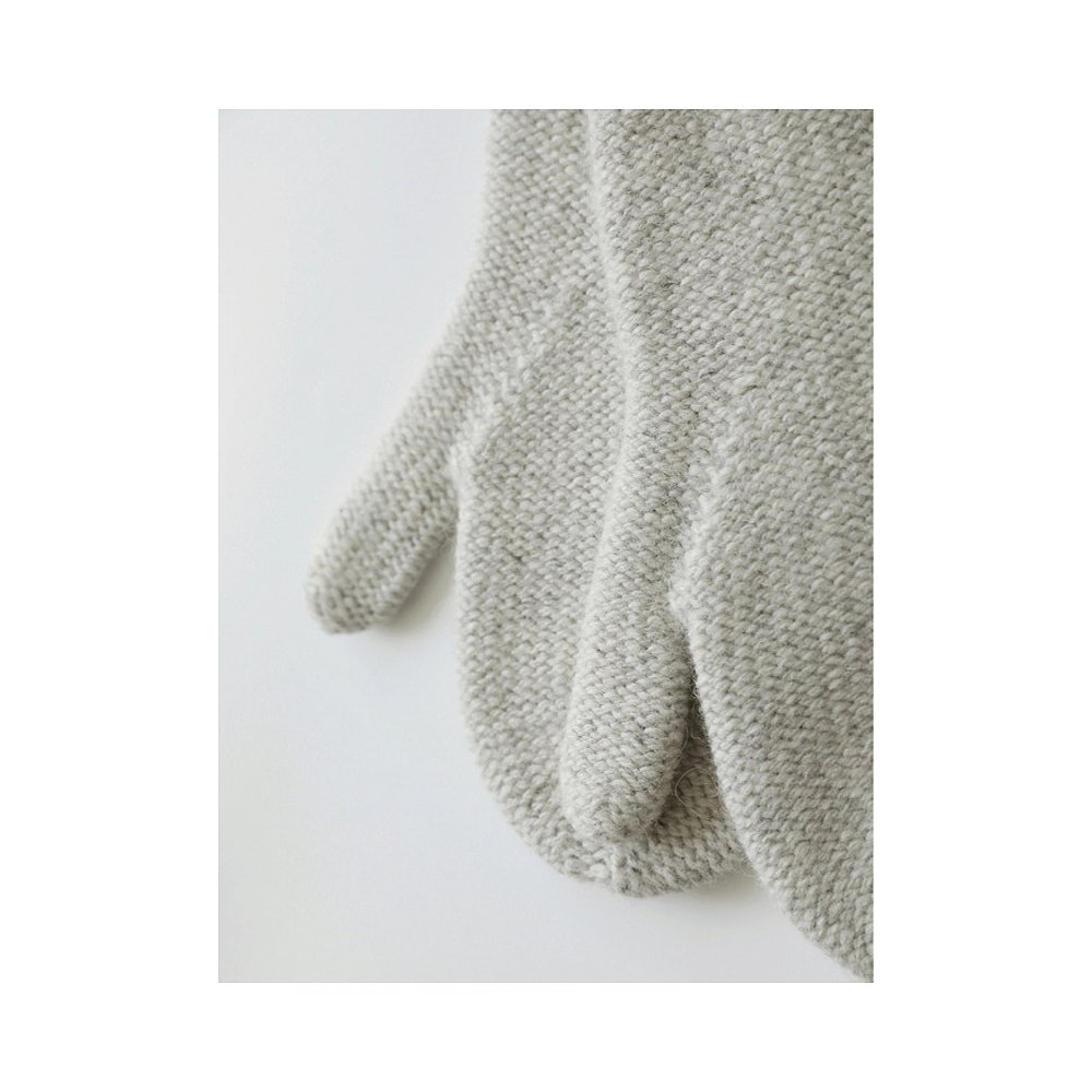 韩国直邮NOTHING WRITTEN正品手套305024171Alpaca knit mittens - 图0