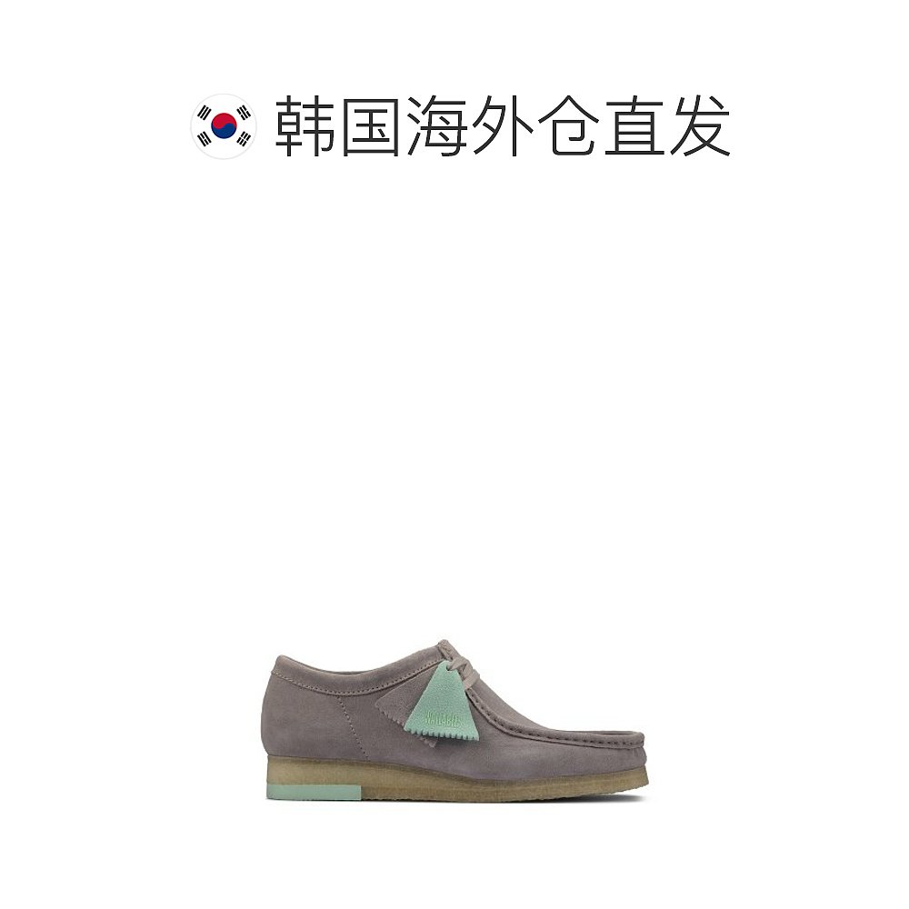 韩国直邮CLARKS 男士休闲皮鞋WALLABEE 26160202 CLA-26160202 - 图1