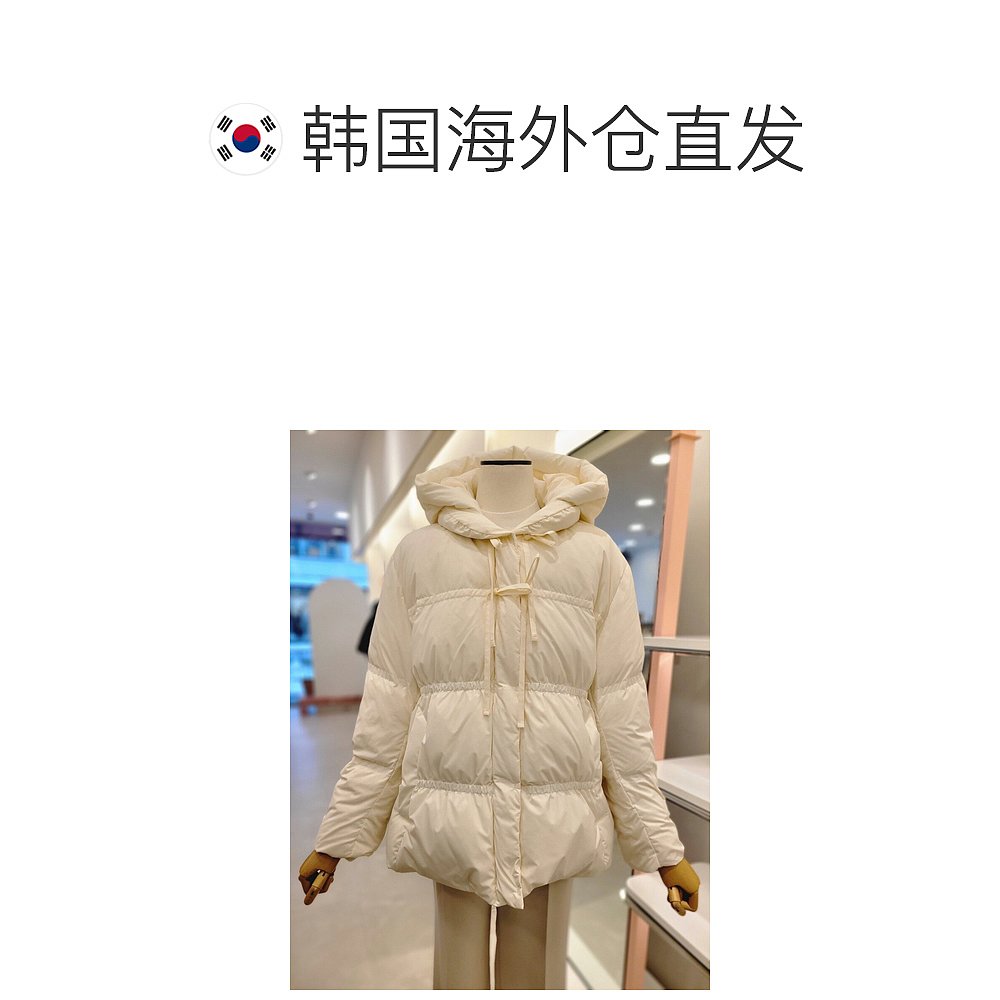 韩国直邮[ITMICHAA] 女性飘带鹅毛羽绒外套 (ITOBWPD370) - 图1