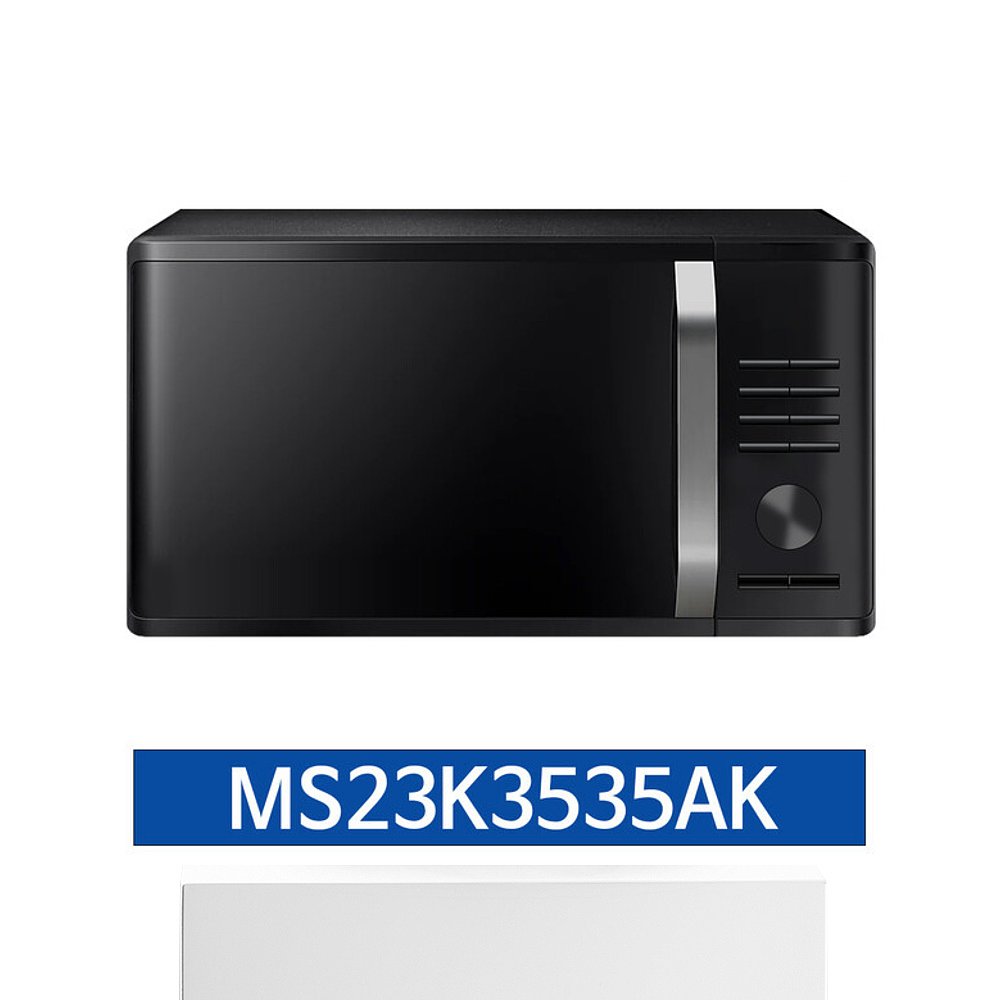 韩国直邮samsung 微波炉 [Samsung] 陶瓷 微波炉 23L 黑色 MS23K3