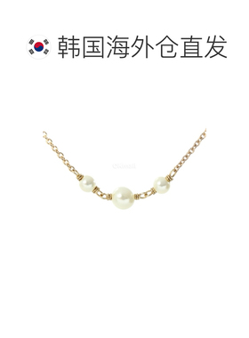 韩国直邮TORY BURCH 精致的 KIRA 珍珠密镶项链 (176867-749) 时