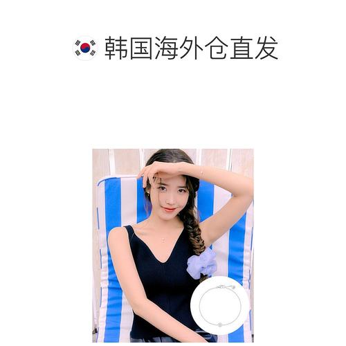 韩国直邮J.ESTINA 首饰品牌正品iu同款日常精致手链纯银14k金 - 图1