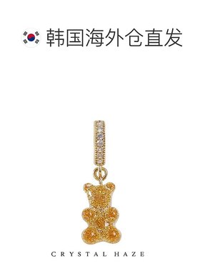 韩国直邮CRYSTAL HAZE [正品] 水晶雾面密镶 Notalgia 熊吊坠 - 2