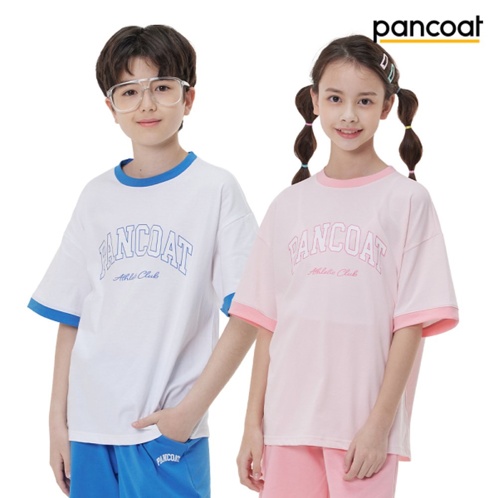韩国直邮Pancoat 卫衣/绒衫 [PANCOAT] PC22BTS03 彩色 装饰 T恤 - 图2