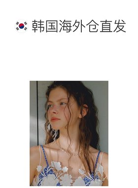 韩国直邮VINTAGE HOLLYWOOD 女士项链VH2435NE004M Drop Crystal N