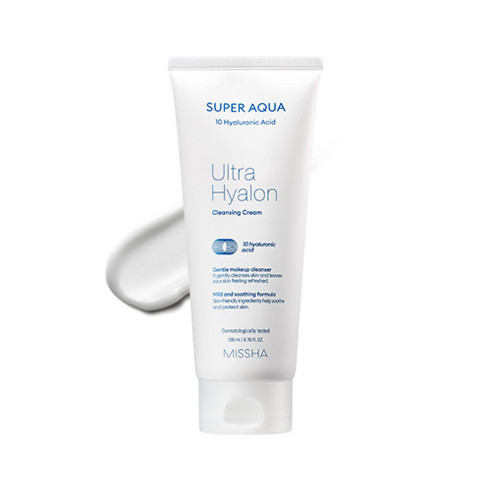 韩国直邮[Missha] Super Aqua Ultra  Cleansing Foam 200洁面 - 图2