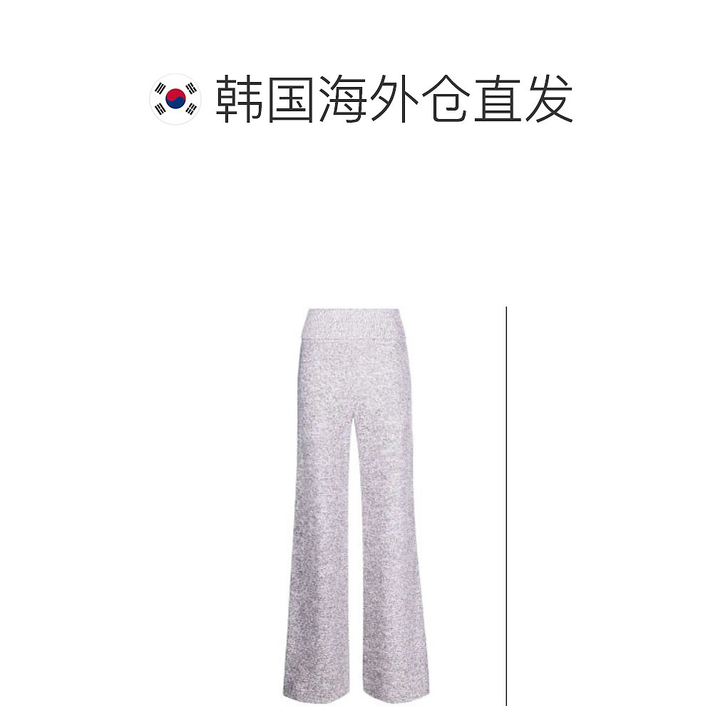 韩国直邮OFF WHITE21FW直筒裤女OWHG008F21KNI0010101 - 图1