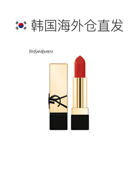 韩国直邮YSL/圣罗兰 ROUGE PUR COUTURE 方管口红 R1966 3.8g正品