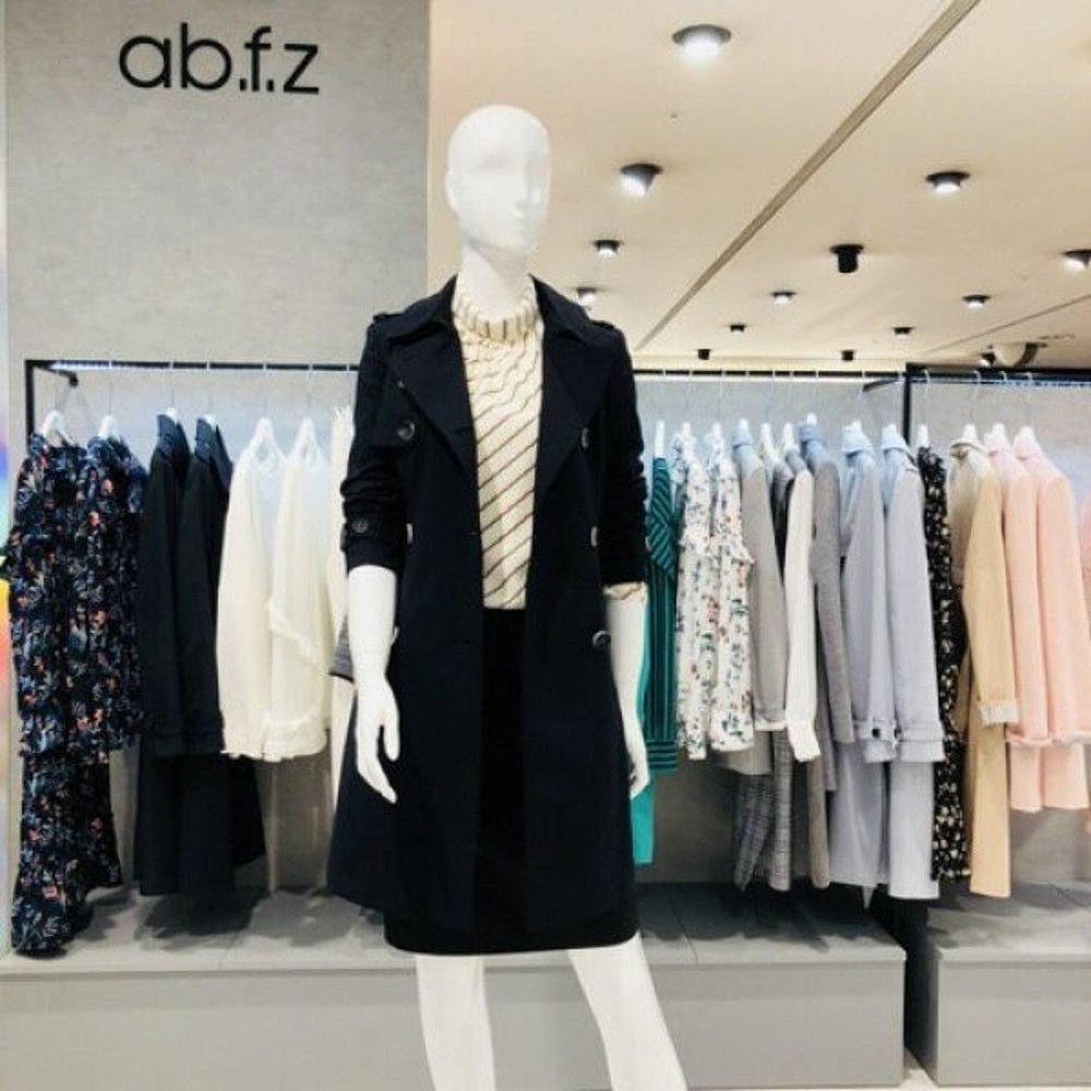 韩国直邮ab.f.z 风衣 [ab.f.z] Basic Trench Coat (AFS1GR02C) - 图2