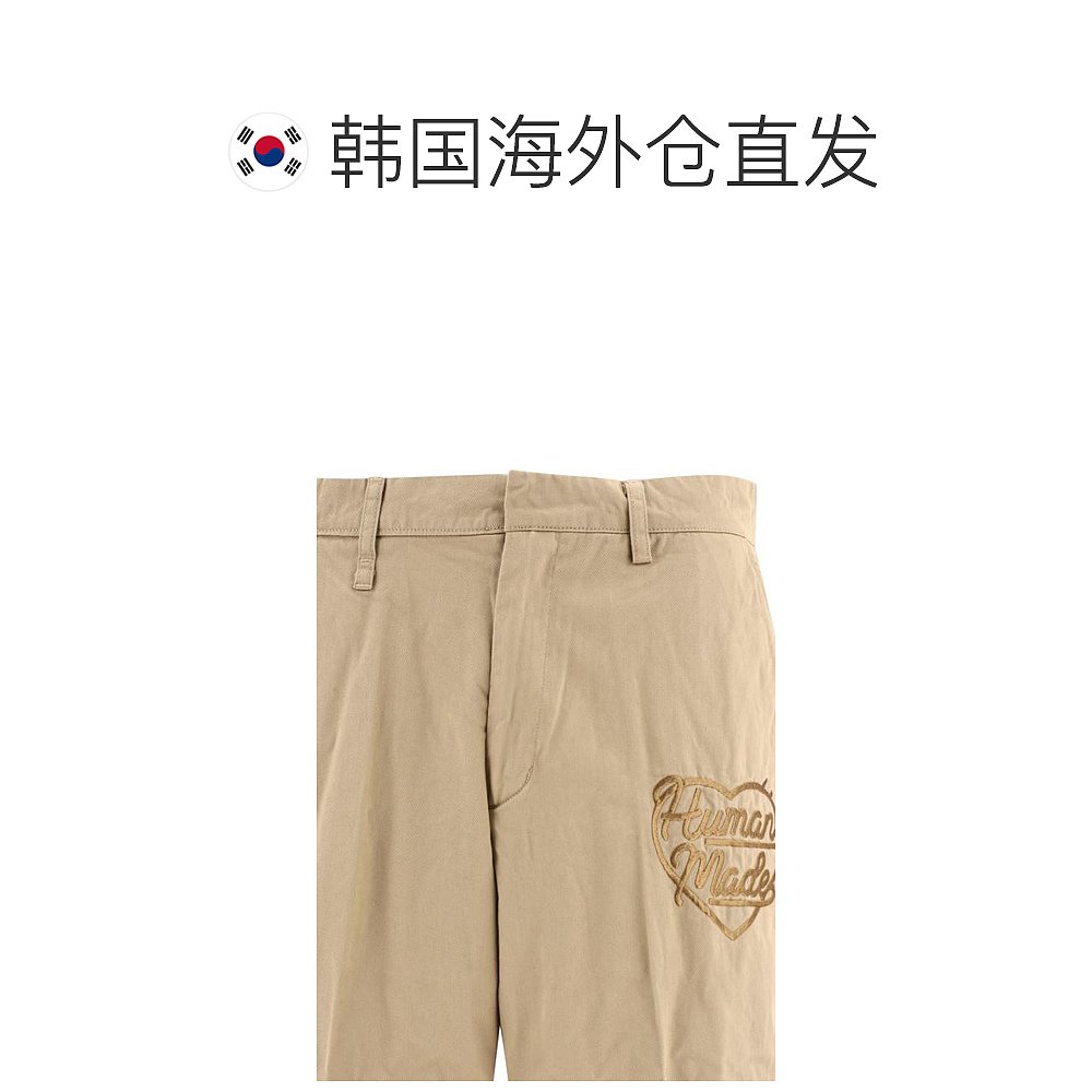 韩国直邮HUMANMADE24FW短裤男HM26PT004BEIGE - 图1