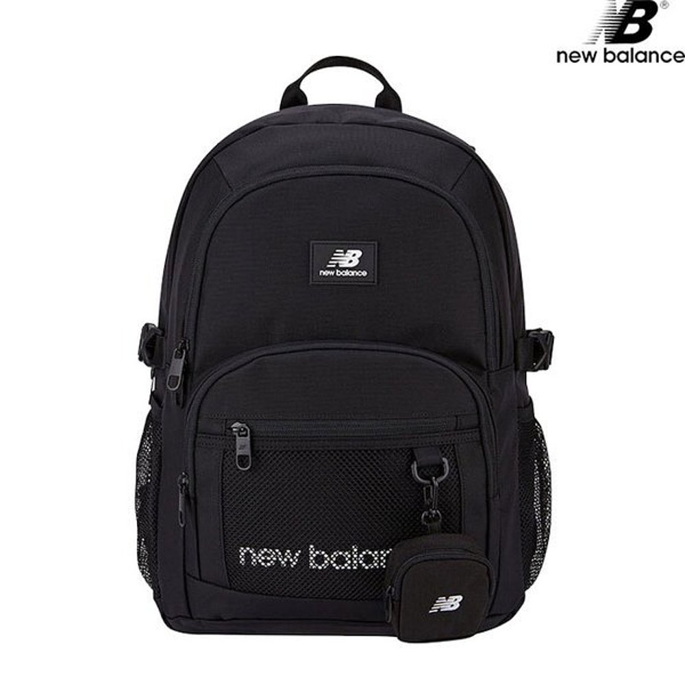 韩国直邮New Balance包包 NBGCDSS102-BK正品 V4注册背包-图2