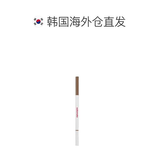 韩国直邮WAKE MAKE 魅可维 柔滑精细眉笔 AD #01 Deep Brown正品 - 图1