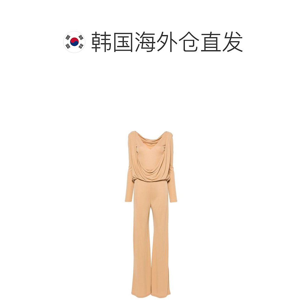 韩国直邮ALBERTA FERRETTI24SS中长连衣裙女A0422 1621 0018BEIGE - 图1