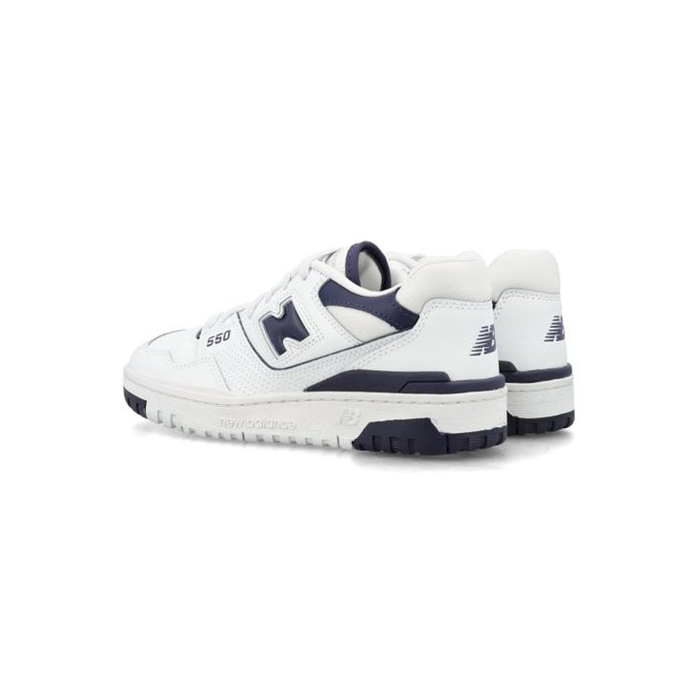 韩国直邮NEW BALANCE24SS平板鞋女24PBBW550BAL WNWHITE NAVY - 图2