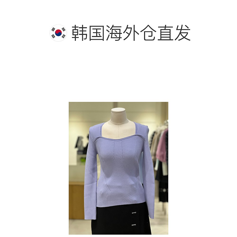 韩国直邮EGOIST紧身圆领针织衫EP1KL260-图1