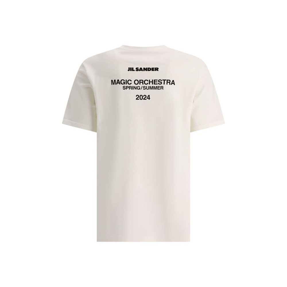 韩国直邮JIL SANDER24SS短袖T恤男J22GC0173J46219104White - 图0