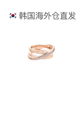 韩国直邮PANDORA PANDORA 189057C01 Crossover Pave Triple Band