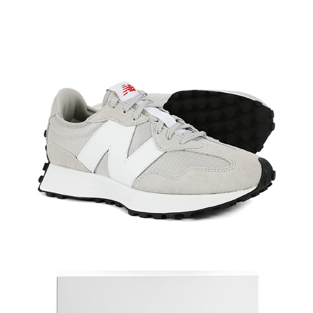 韩国直邮[Newbalance][正品][New Balance] 327灰色白色(MS3-图3