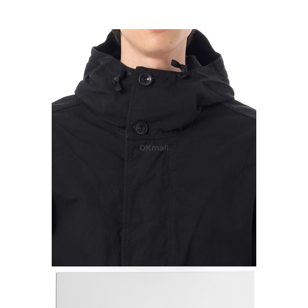 韩国直邮CP COMPANY 斜纹连帽短外套（19CMOW069A 110305G 999） - 图3