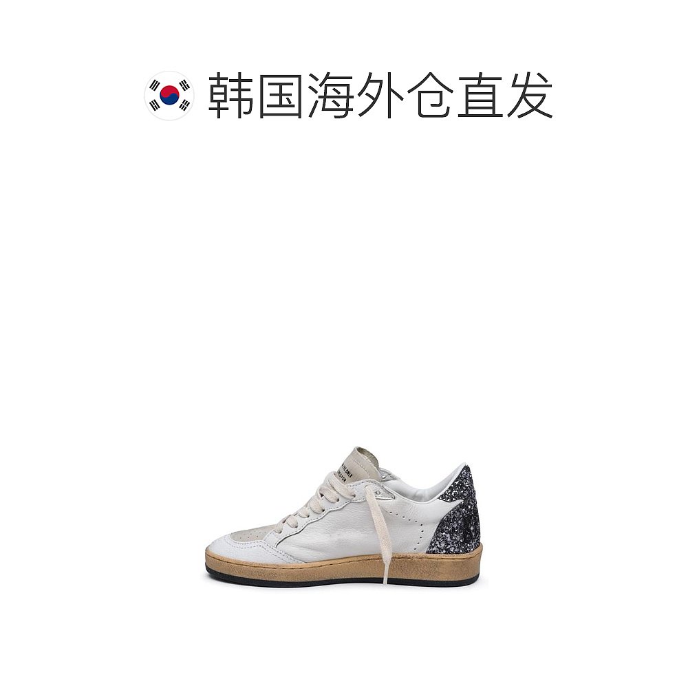 韩国直邮GOLDEN GOOSE24SS平板鞋女GWF00117 F00534411701WHITE - 图1