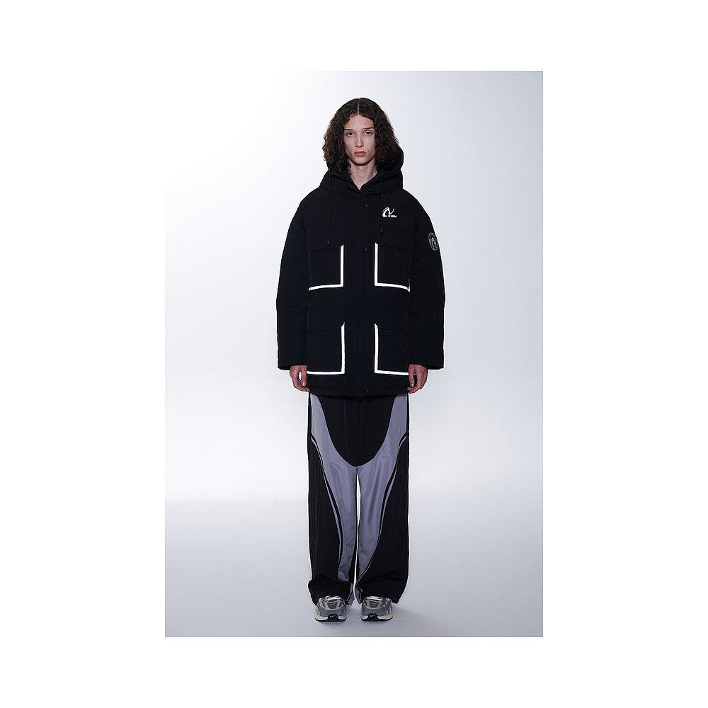 韩国直邮NERDY 男士羽绒服PNEW23DJ1301鸭绒 - 图0