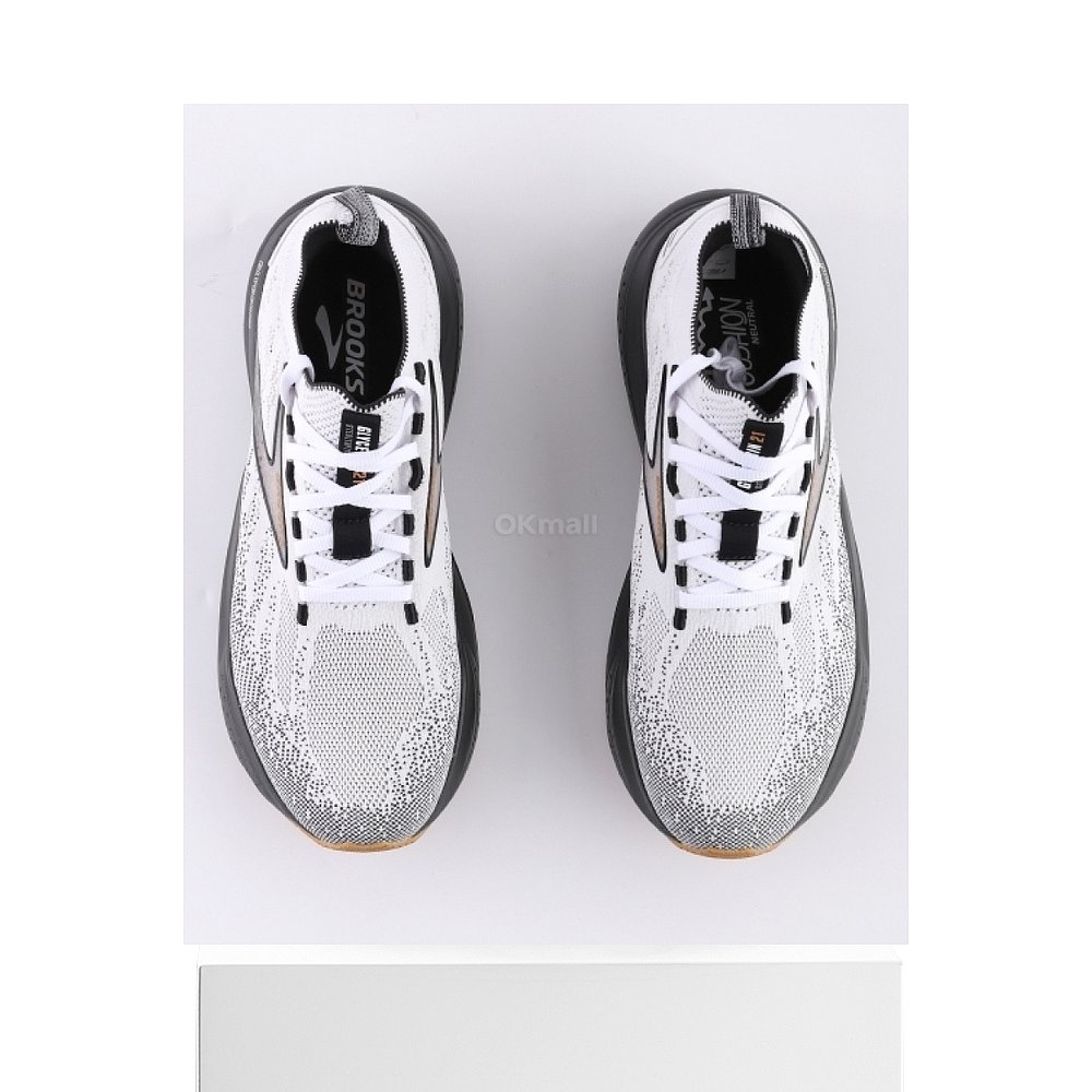 韩国直邮BROOKS 甘油 StealthFit 21 白色/灰色/黑色 (1104211D13 - 图3
