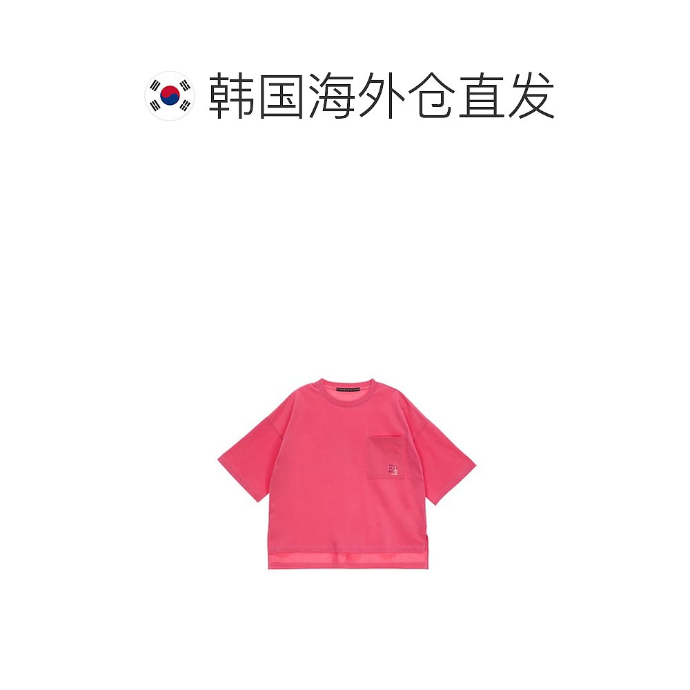 韩国直邮GUESS休闲时尚美式复古日常舒适新款女款短袖OM2K4432_ON - 图1