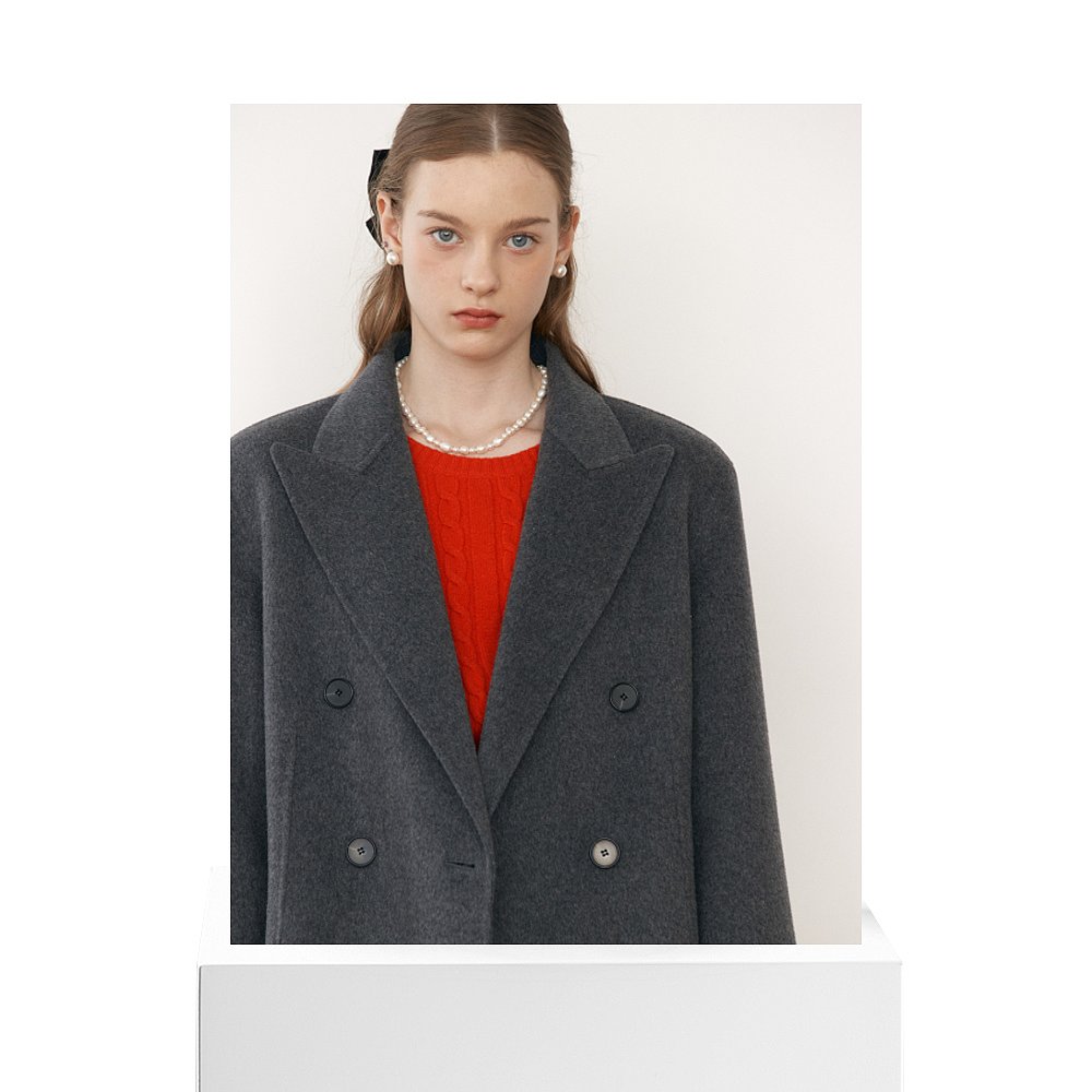 韩国直邮rolarola少女甜美可爱清新法式日常设计师女款大衣302126 - 图3